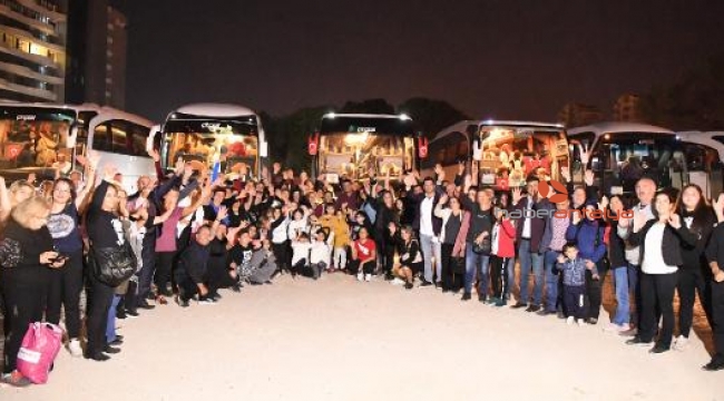 Konyaaltı Belediyesi'nden Anıtkabir'e 9 otobüs