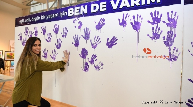 Konyaaltı Belediyesi'nden 'Ben de Varım' farkındalığı
