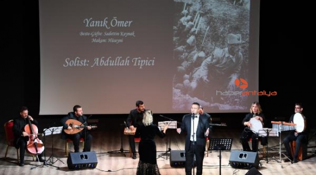 Konyaaltı TSM'den Atatürk'ü anma konseri