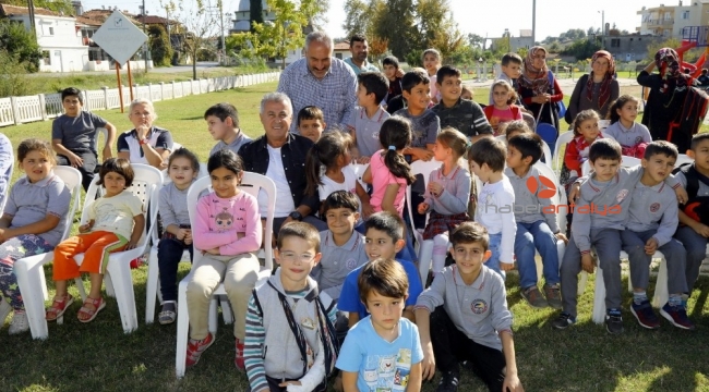 Manavgat'ta Gezici Oyun Evi sevinci