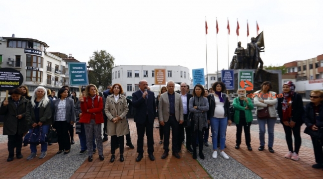 Manavgat'ta "Kadına Şiddete Dur" denildi