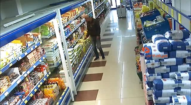 Market hırsızlığı şüphelisi İranlı yakalandı