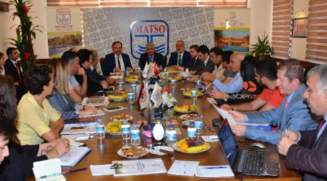 MATSO'da OSB toplantısı