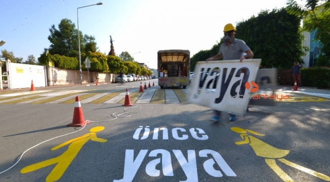 Muratpaşa'da önce yaya projesi