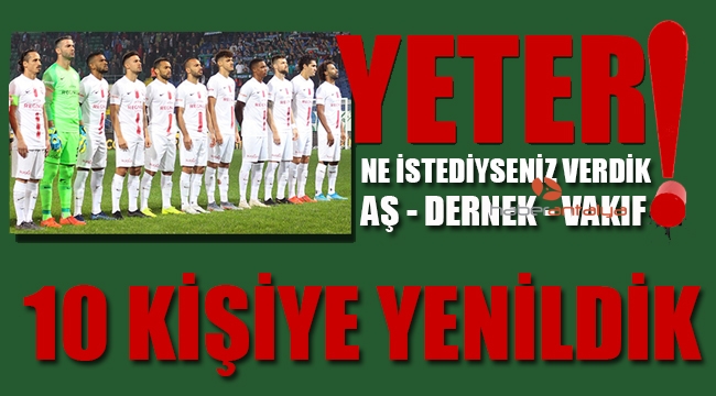 YETER ! Çaykur Rizespor: 1 - Antalyaspor: 0