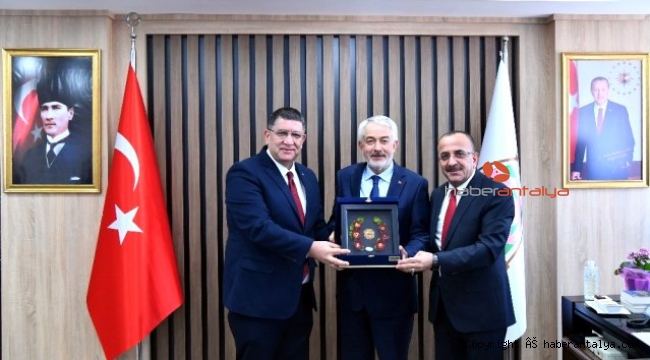 AESOB ve IESOB'dan Isparta Belediyesi ziyareti
