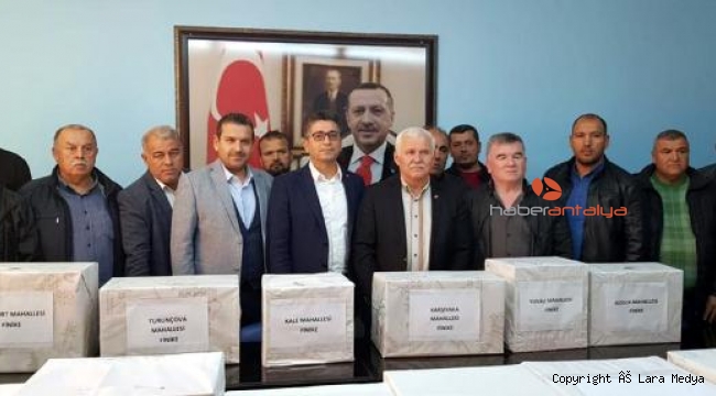 AK Parti Finike'de delege seçimi yapıldı