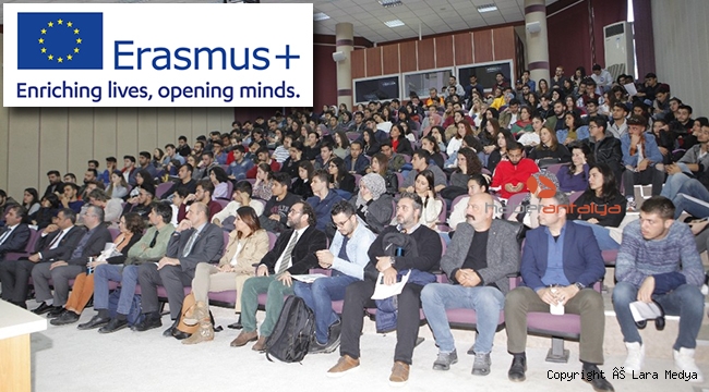 Akdeniz Üniversitesi'nde Erasmus Konferansı