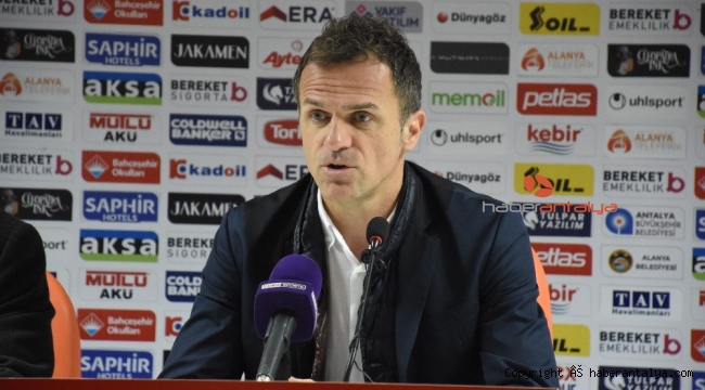 Alanyaspor - Antalyaspor maçının ardından