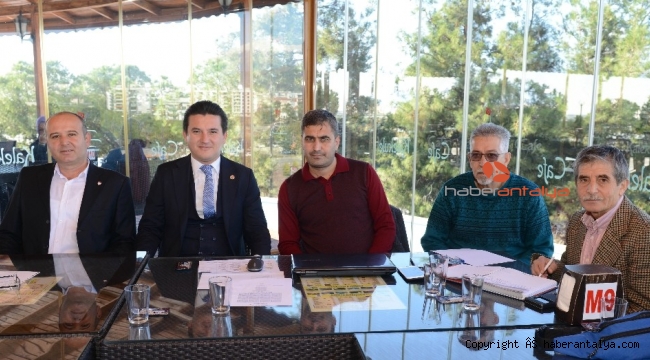 Amatör spor kulüpleri temsilcileri, Kumluca'da toplandı