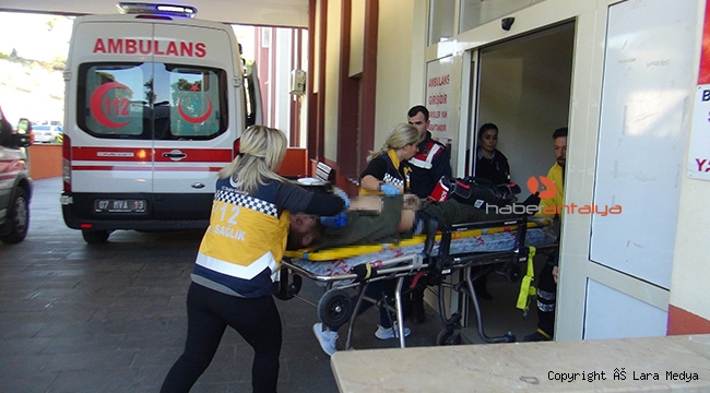 Antalya'da 2 çocuk babası adam, araç içinde kurşun yağmuruna tutuldu