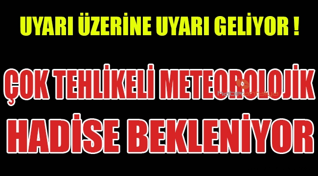 Antalya Meteoroloji Müdürü Öztürk: "Çok tehlikeli meteorolojik hadise bekleniyor"