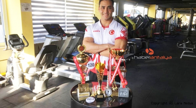 Antalyalı milli sporcu Şakir Yalın, dünya 6.'sı oldu