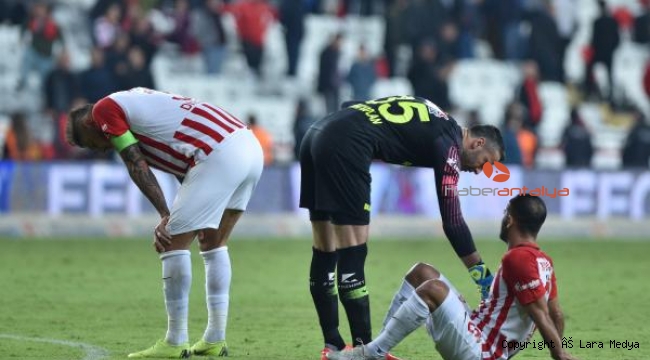 Antalyaspor 7 maçta 1 puan kazanabildi