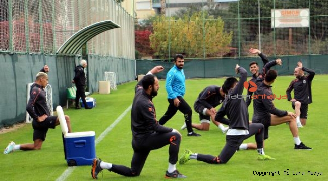 Aytemiz Alanyaspor'da Galatasaray hazırlığı