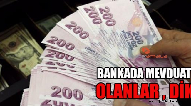 Bankada mevduat hesabı bulunanları ilgilendiriyor! Düşüş sürüyor...