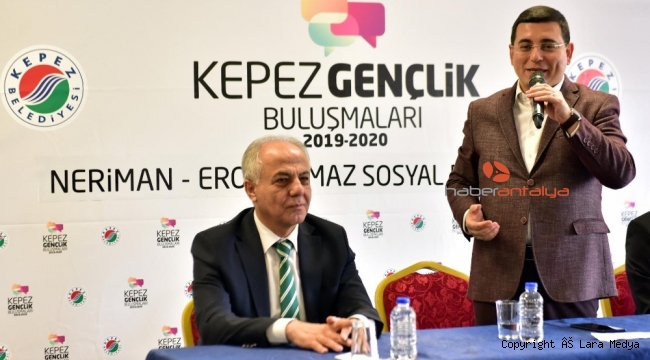 Başkan Tütüncü'nün gençlik buluşmaları