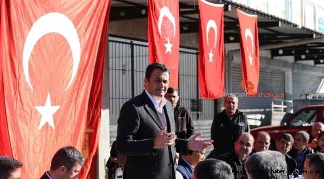 Başkan Ulutaş sanayi esnafıyla kahvaltıda buluştu