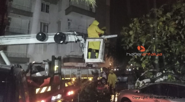 Büyükşehir'de kırmızı alarm süresince nöbette kaldı