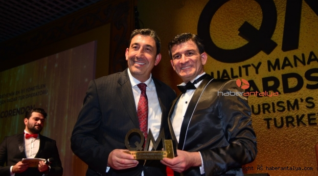 Corendon'a turizmin Oscar'ı QM Awards'tan 3 ödül