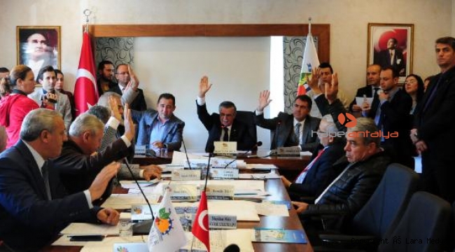 Kemer Belediyesi'nde aralık meclisi