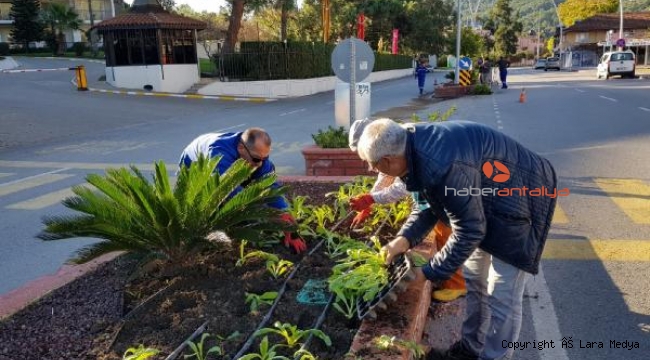 Kemer'de kış hazırlıkları