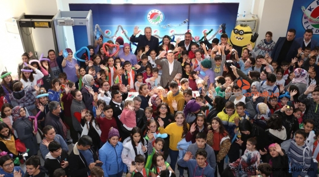 Kepezli çocukların doğum günü heyecanı