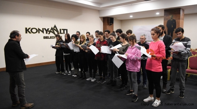 Konyaaltı Belediyesi Tiyatro Akademisi başladı