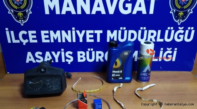 Motosiklet hırsızı cezaevine gönderildi