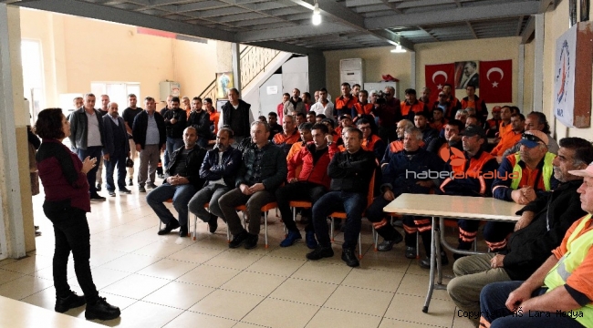 Muratpaşa Belediyesi'nden erkeklere eğitim