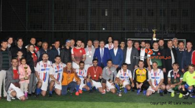 Sağlık çalışanları turnuvası sona erdi