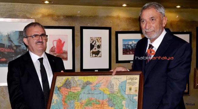 Sanat merkezinde çok özel resim sergisi