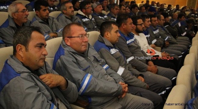 Vektörel mücadele ekibine iş sağlığı eğitimi