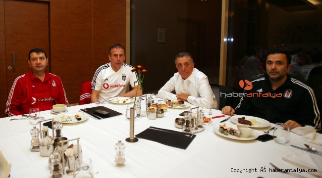 Ahmet Nur Çebi, Antalya'da takımla bir araya geldi