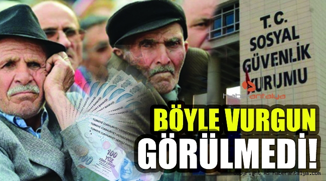 Akılalmaz dolandırıcılık: 700 bin kişiyle sahte emeklilik vurgunu!