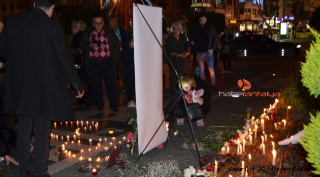 Alanyada'ki İranlılar yas tuttu