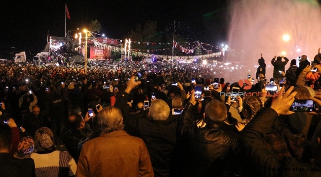 Antalya'da yeni yıl kutlamaları