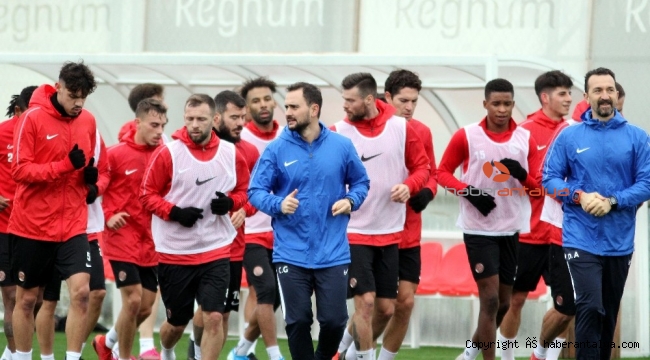 Antalyaspor taktik çalıştı