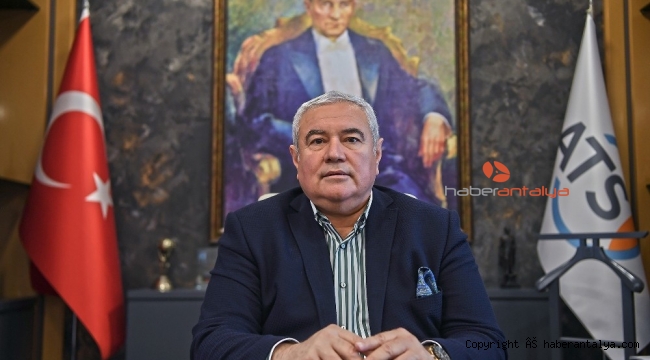 ATSO Başkanı Çetin: "Batı Akdeniz'de enflasyon Türkiye ortalamasının üzerinde"