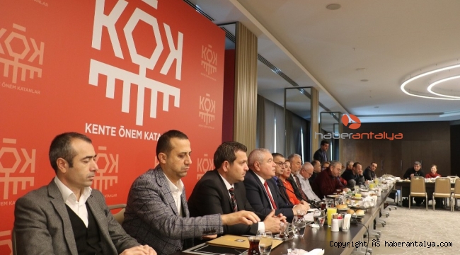 ATSO 'KÖK' projesini tanıttı