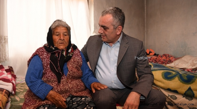 Başkan Esen'den Elif nineye yardım eli