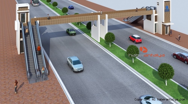 Büyükşehir'den 2 riskli bulvara yaya geçidi yapılacak