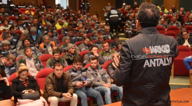 Emniyet personeline güvenlik tedbirleri eğitimi