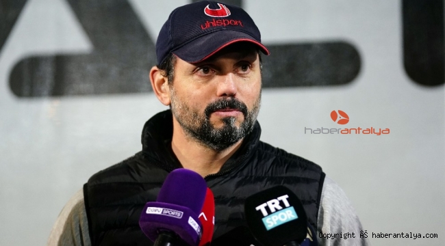 Erol Bulut: "İkinci yarı zor geçecek"