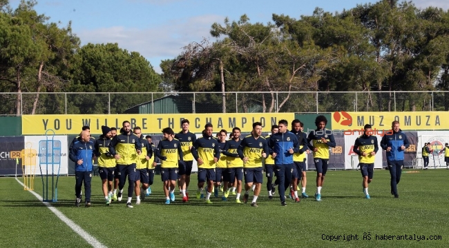 Fenerbahçe taktik çalıştı