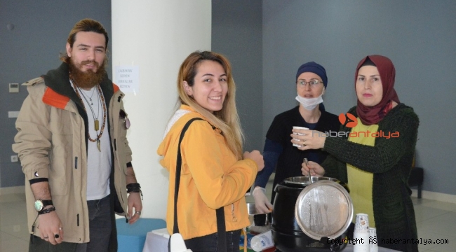 Gastronomi Bölümü'nden çorba sürprizi