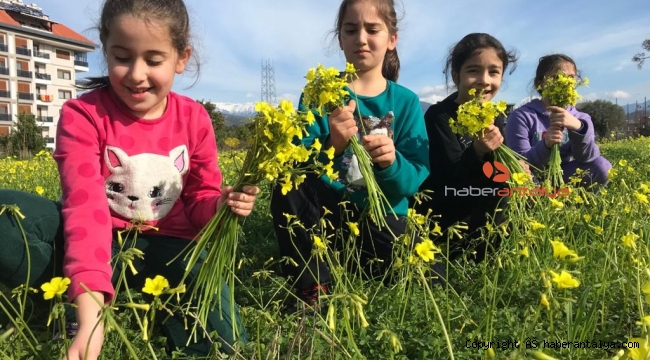 Gazipaşa'da mevsim bahar
