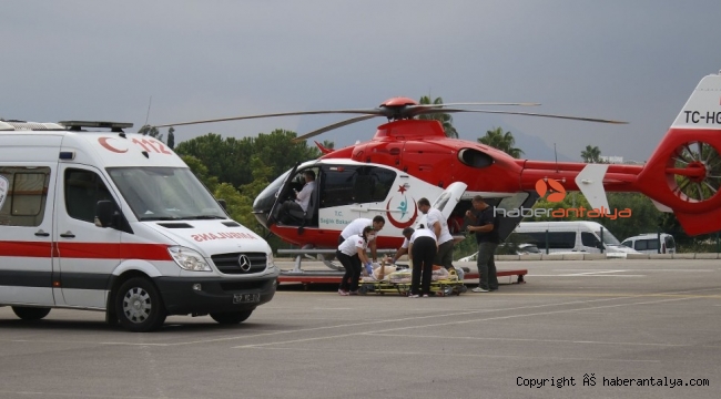 Hava ambulansları hayata bağladı
