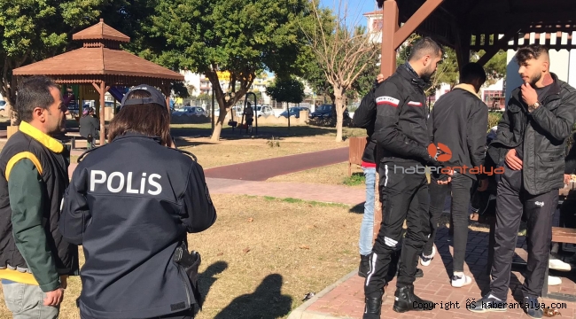 Kepez'deki okullarda polis denetimi