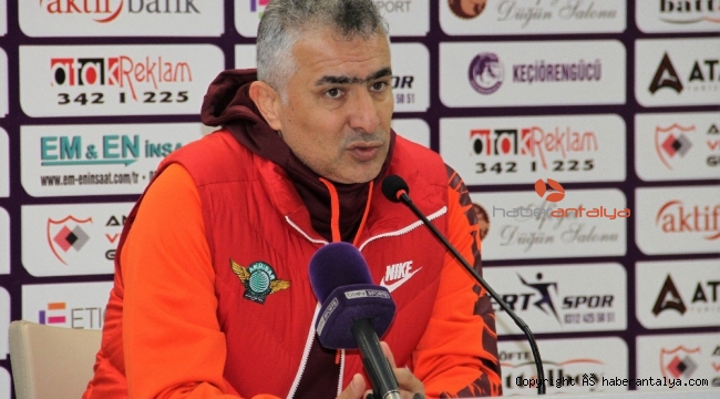 Mehmet Altıparmak: "Transfer yapamazsak da sorun yaşamayız"